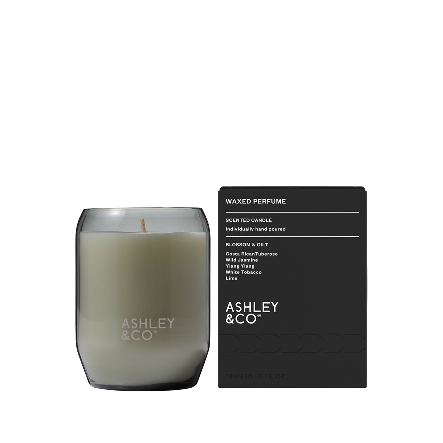 Waxed Perfume - Scented Candle - Blossom & Gilt