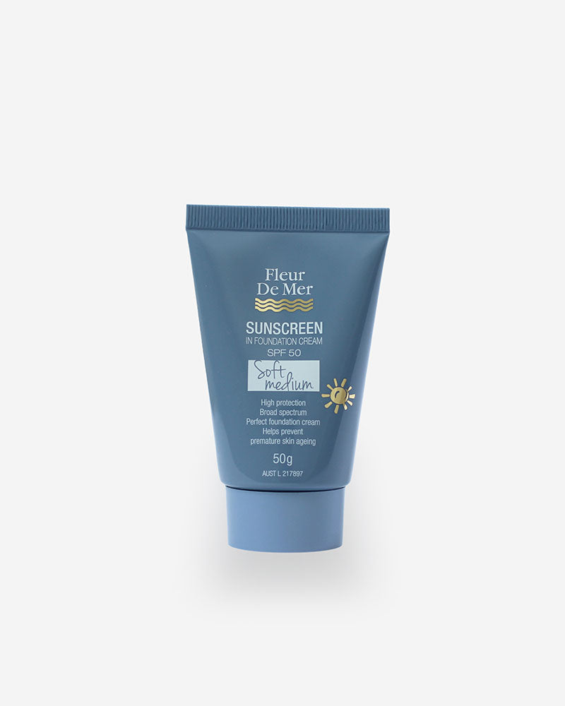 Fleur De Mer, Total Sunblock SPF50+ Soft Medium