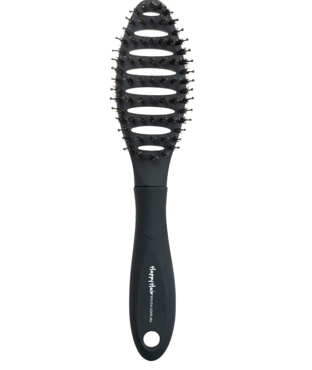 Happy Hair Brush Mini - Black