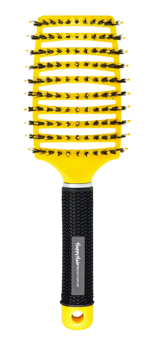 Happy Hair Brush - Yellow